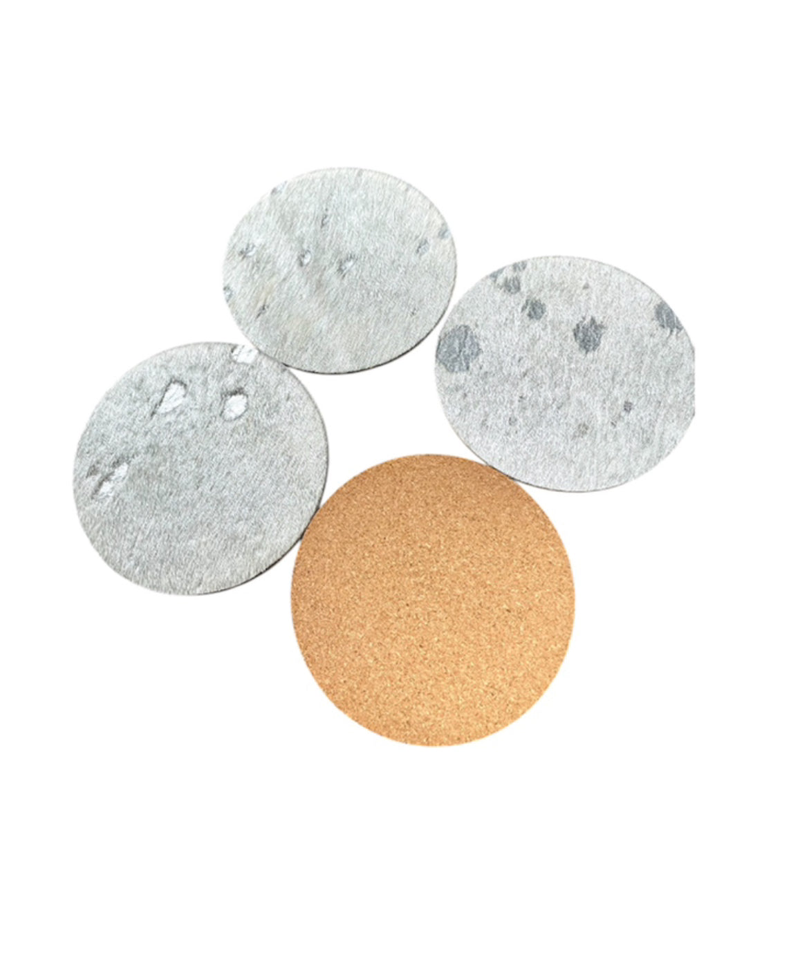 A8392B - 100% Hide & Leather Coasters
