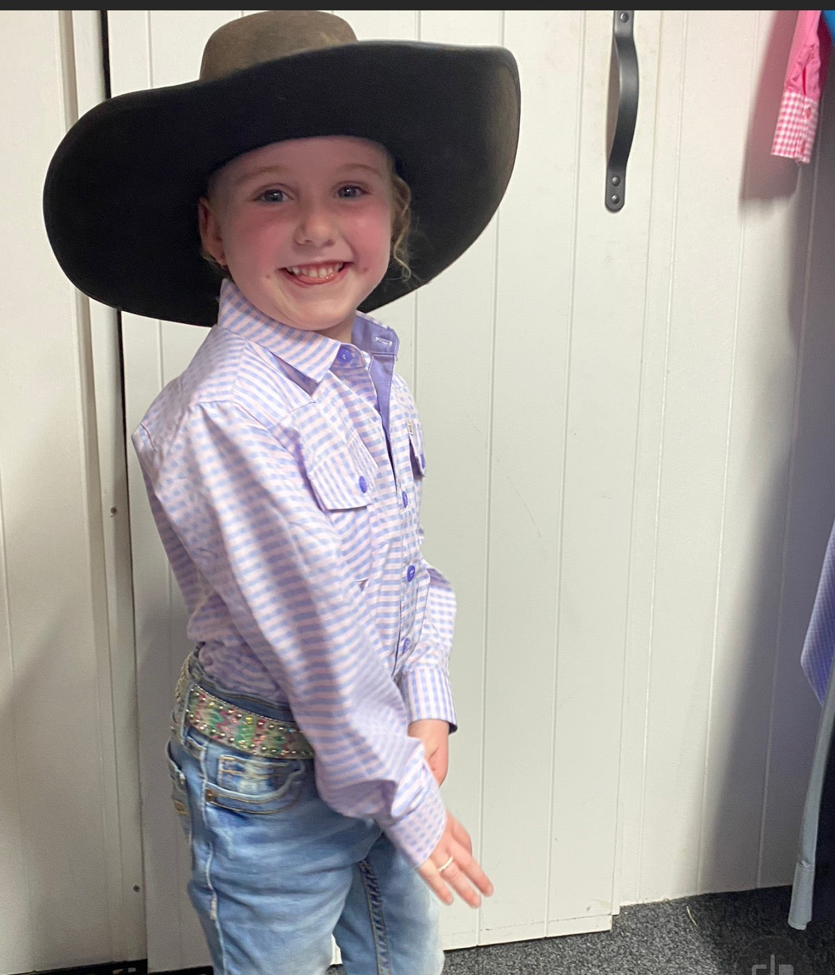 K2057 - Kids Check Western Shirt - Rawhide Western Wear 