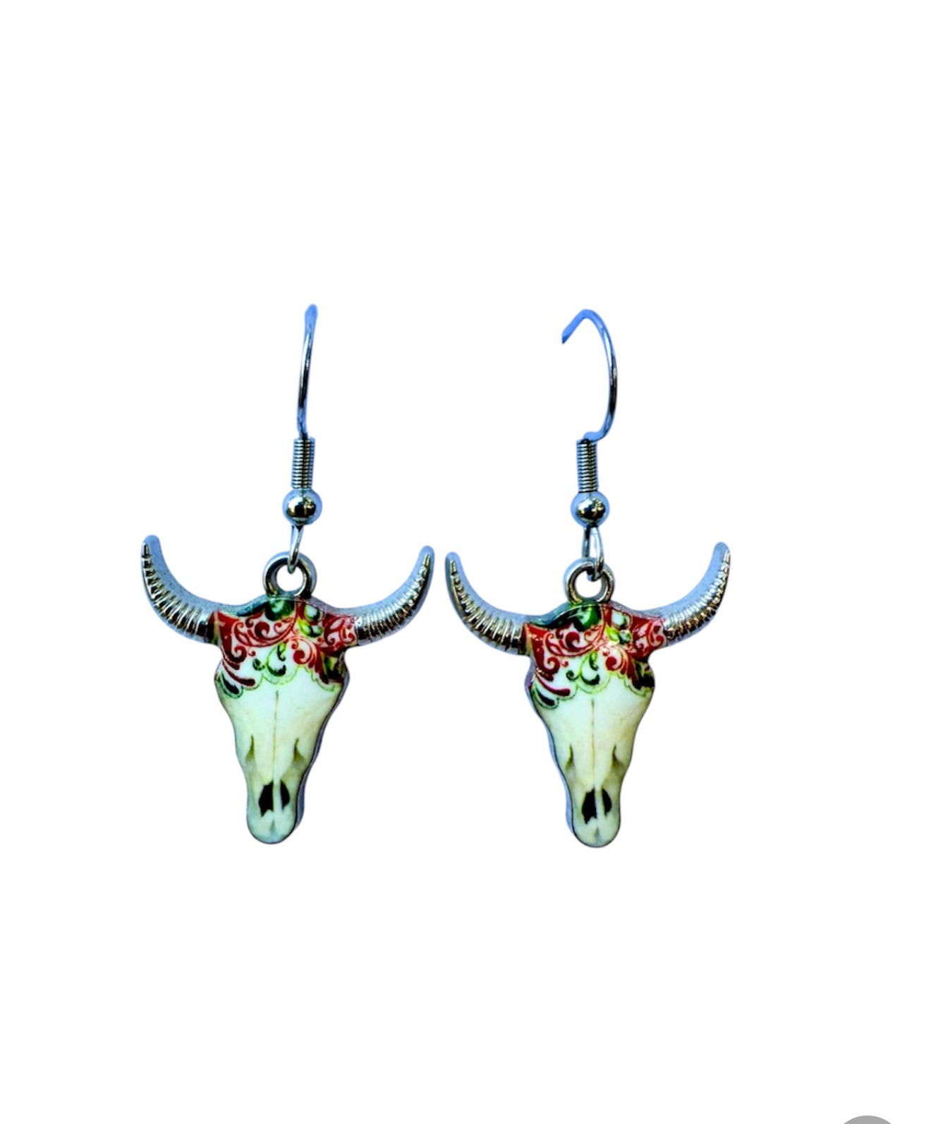 J7027F - Steer Head Earrings