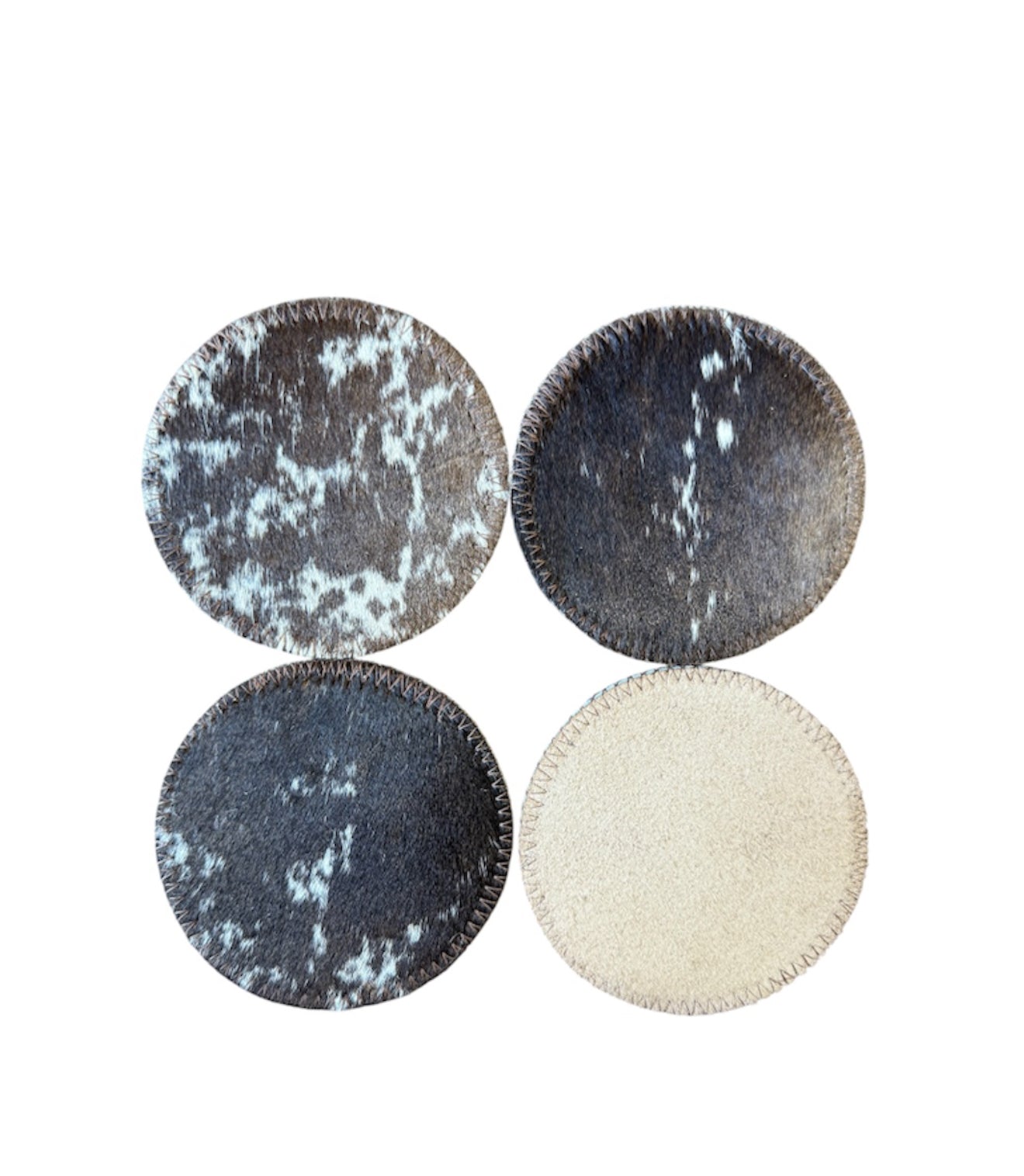 A8864 - 100% Hide & Leather Coasters