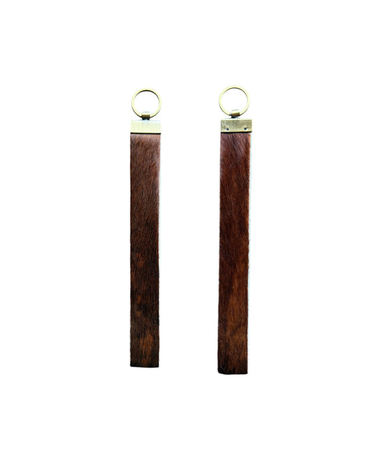 A8700 - Large Cowhide Wrist Strap Keychain