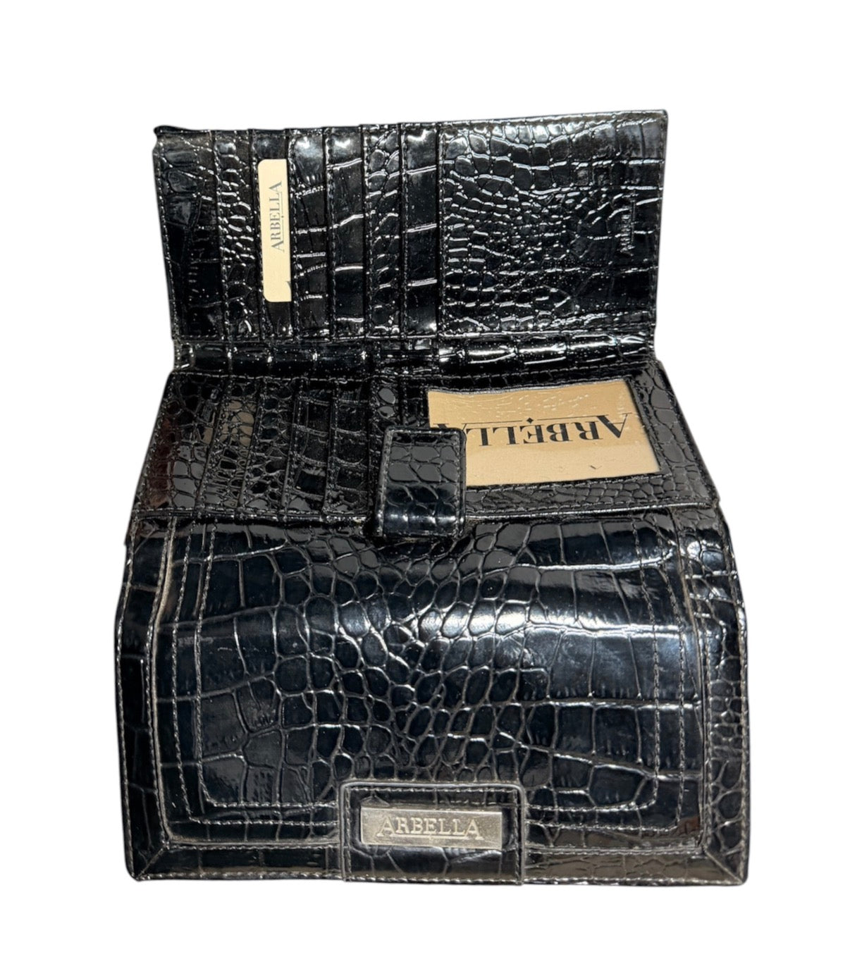 A8401 - REDUCED  Nae Vegan Wallet Patent Leather - Rawhide Western Wear 