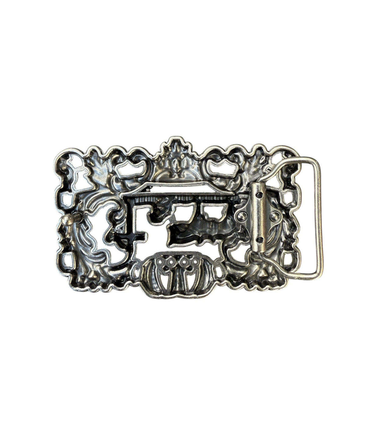 A8828A - Western Decorative Scroll Embellishment Buckle - Rawhide Western Wear 
