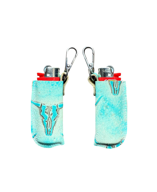 A8892A -  Leather Lighter Holder w Clip