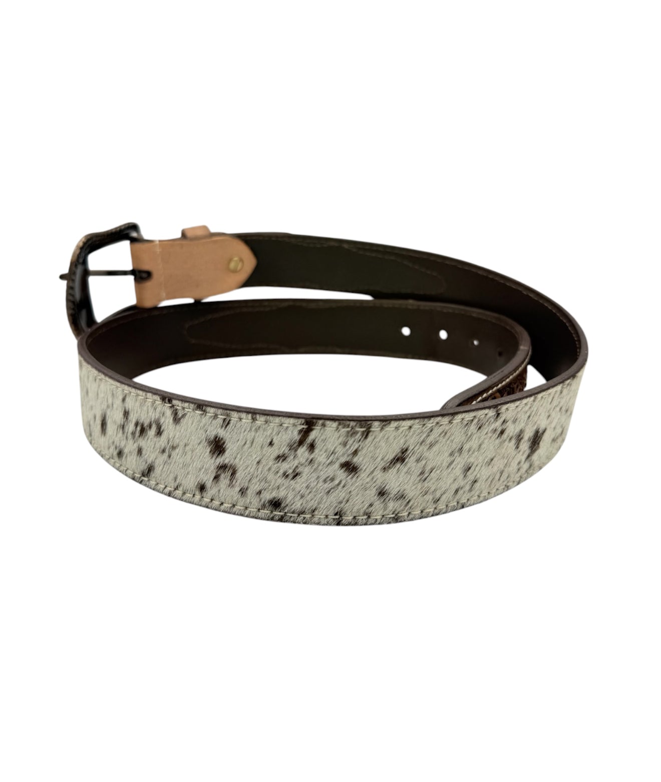 A8224A - 34” (Medium) Hand Tooling Leather Cowhide Belt