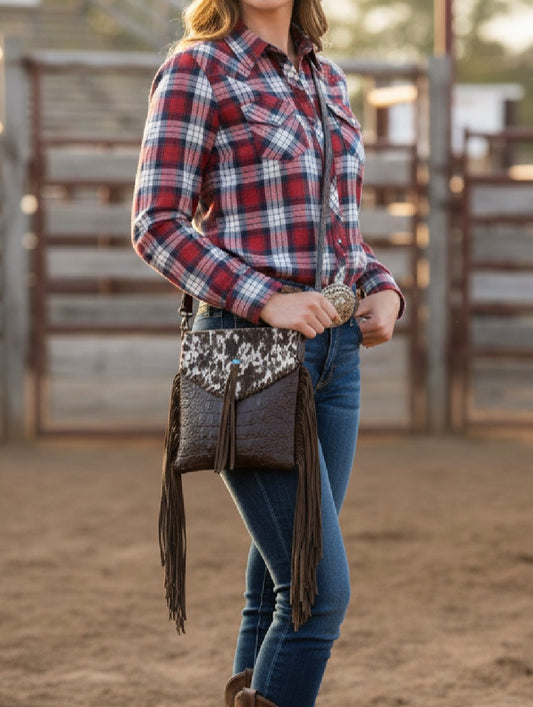 MW12688360CFA - Montana West Hair-On Collection Crossbody