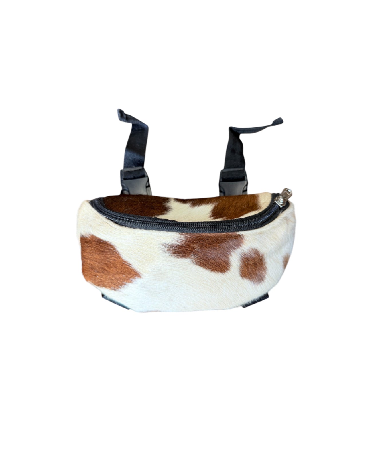 178187A - Hair on Cowhide Saddle Pouch