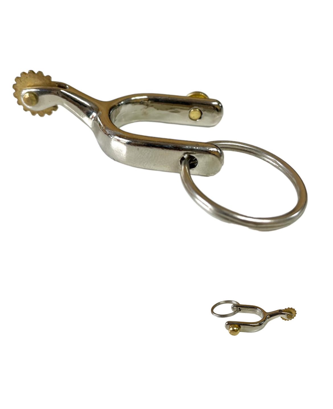 A8758 Spur Metal Keychain