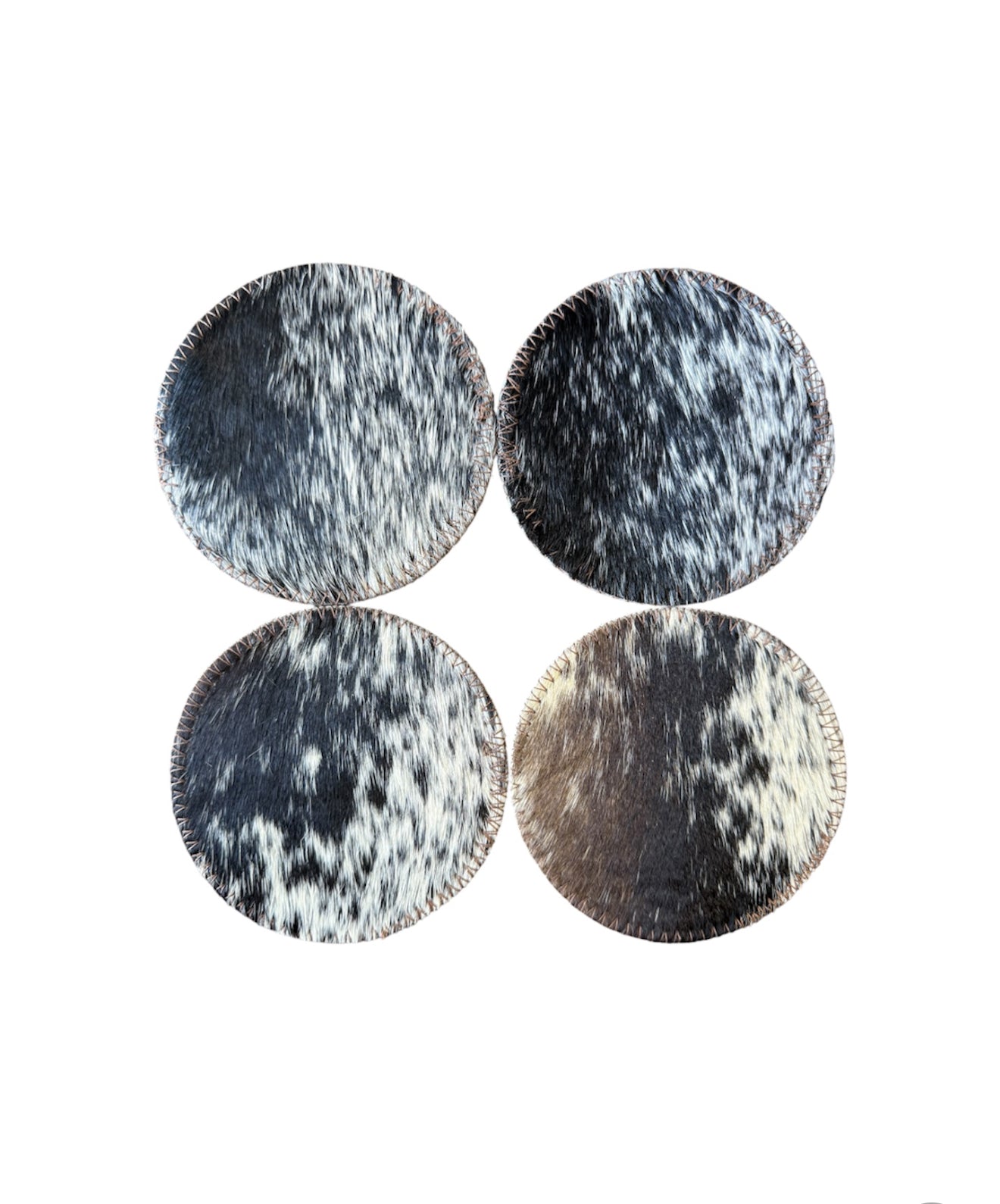 A8864 - 100% Hide Coasters - Rawhide Western Wear 