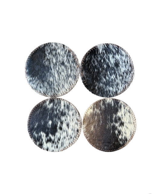 A8864 - 100% Hide Coasters - Rawhide Western Wear 