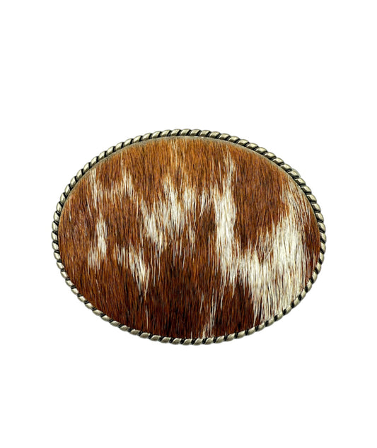 A8885 - Real Cowhide Insert Western Buckle - Rawhide Western Wear 