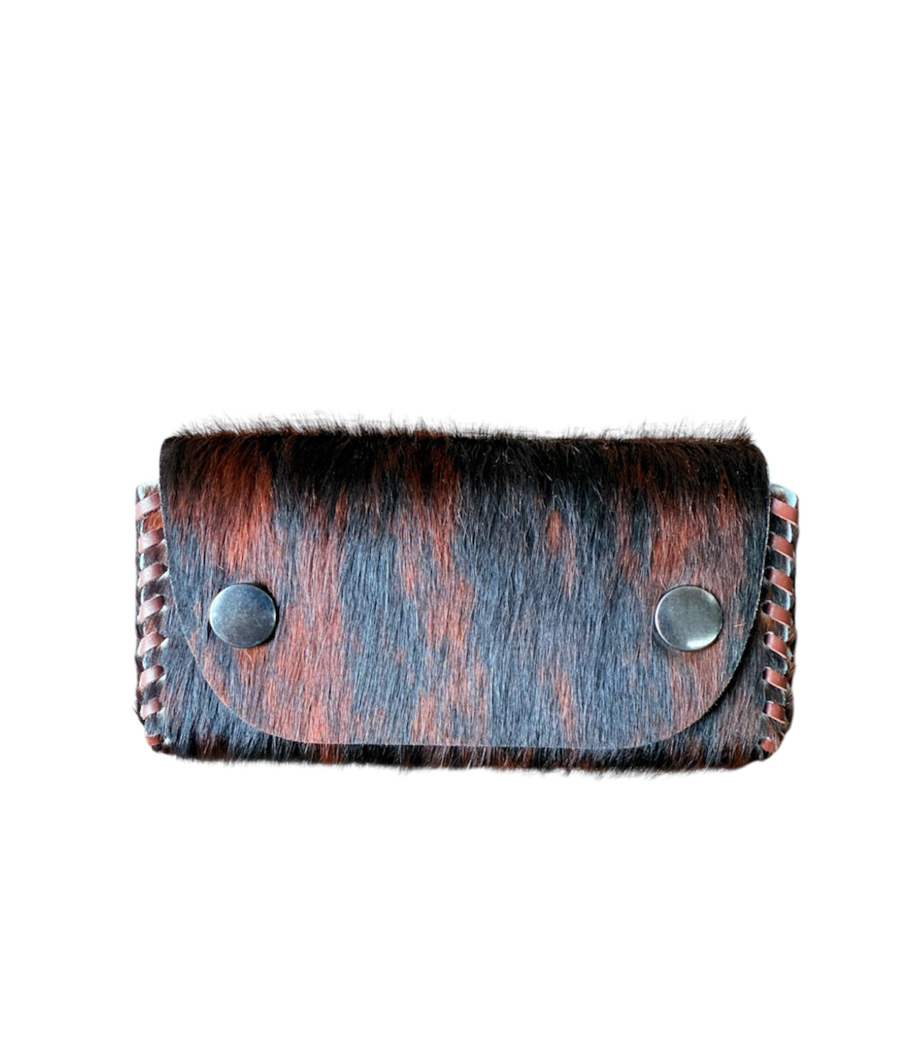 A8650 - Hair-On Cowhide Leather Tobacco Pouch