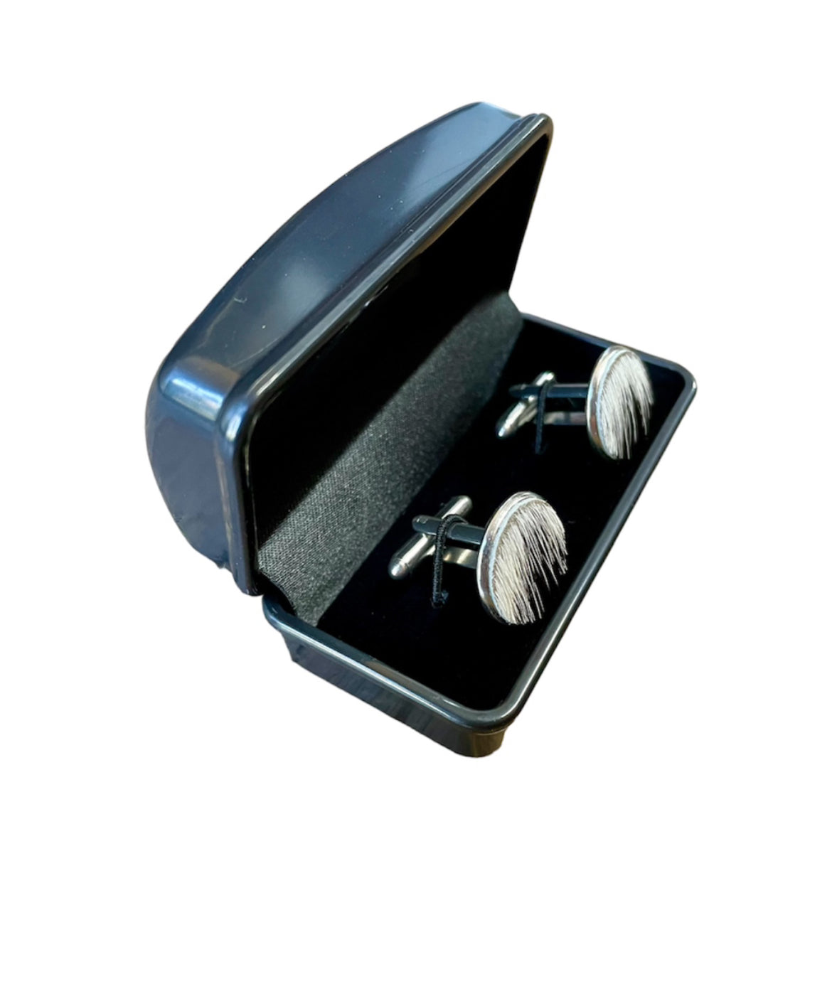 A8784  - 100% Hair On Hide Cufflinks