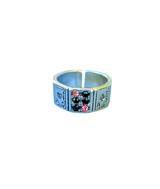 J6991 - Novelty Ring Ace Playing Card - Rawhide Western Wear 