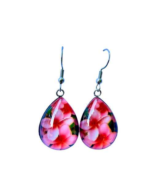 J7025B - Stainless Steel Dangle Earrings - Rawhide Western Wear 