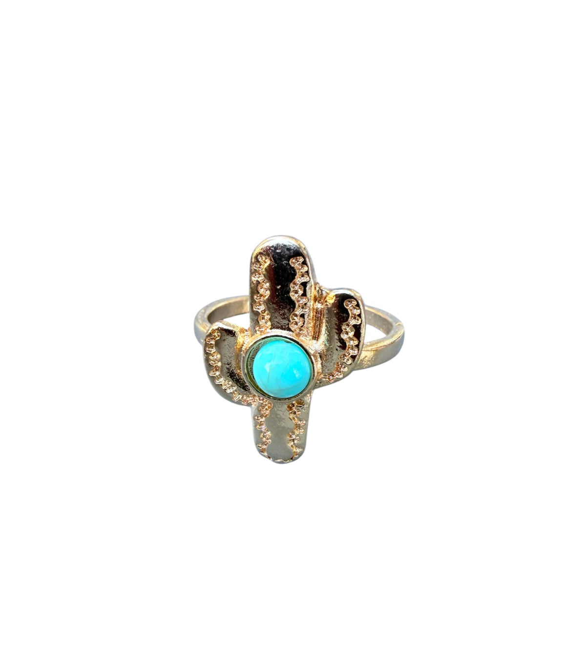 J7179 - Western Style Cactus Ring