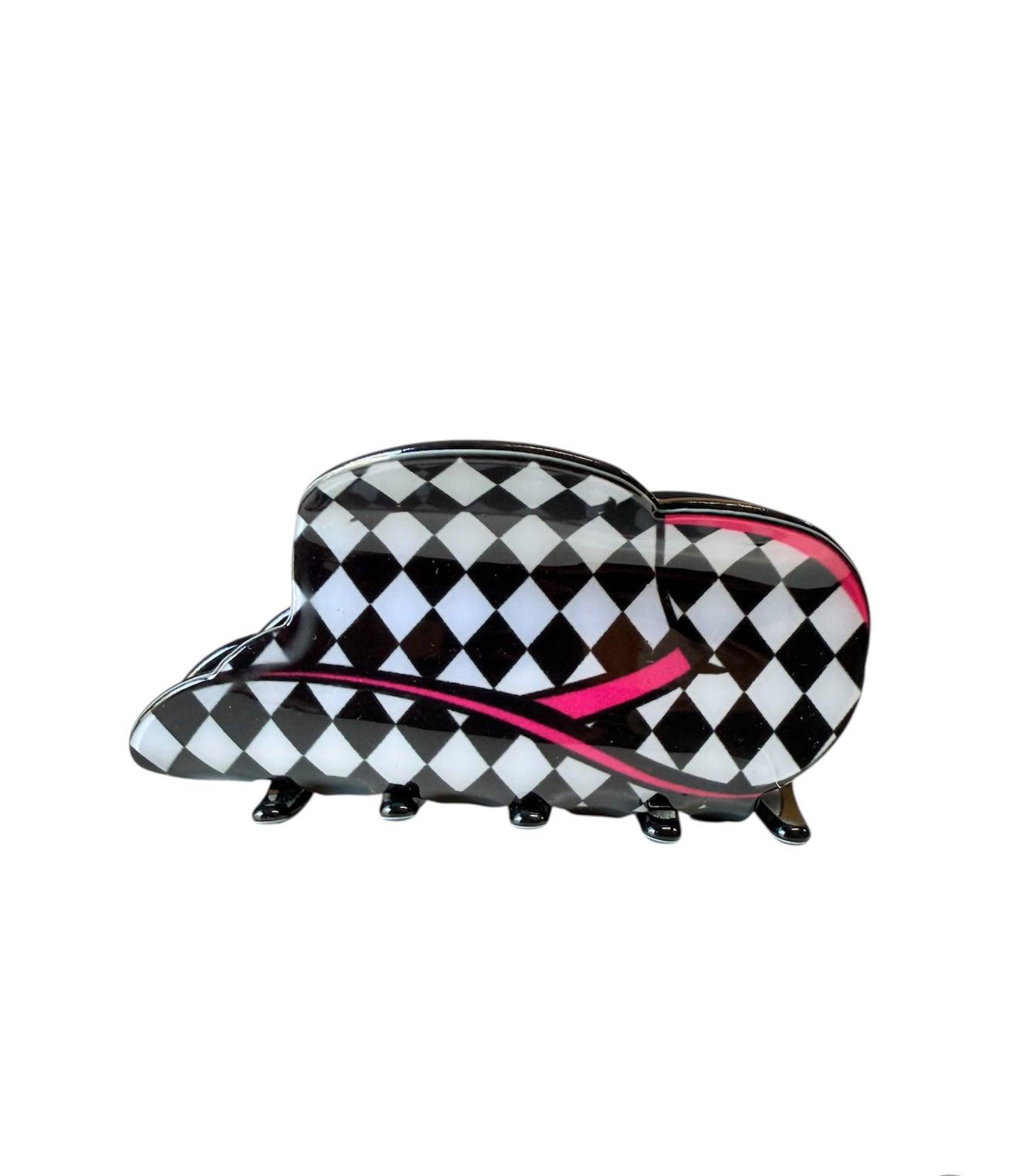 J6622BLK - Western Cowboy Hat Hair Claw Clip