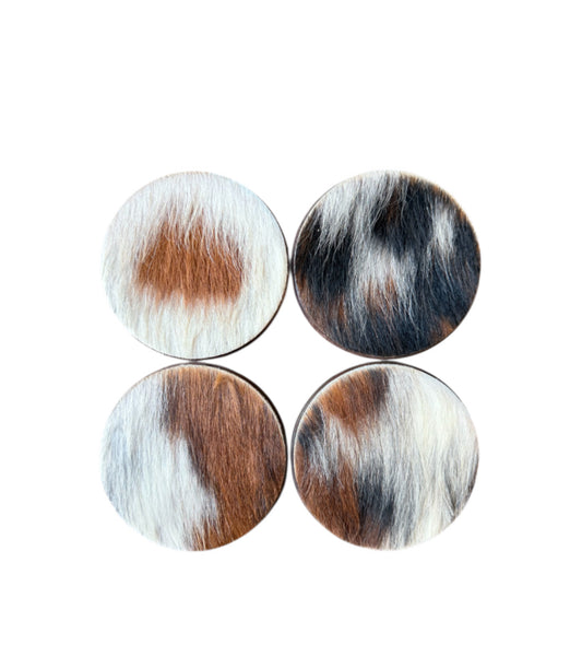 A8788 - 100% Hide & Leather Coasters