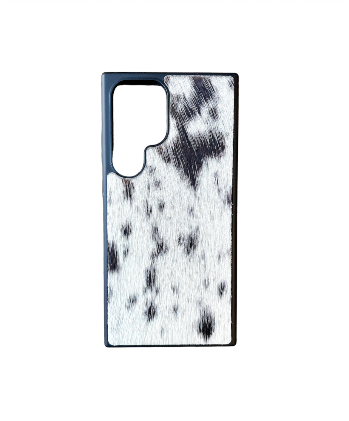 A8722 - Samsung S24 Ultra Hair on Hide Leather Case
