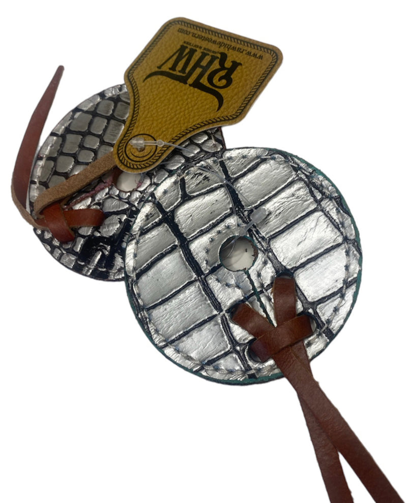T5524D - Printed Leather Bit Guards