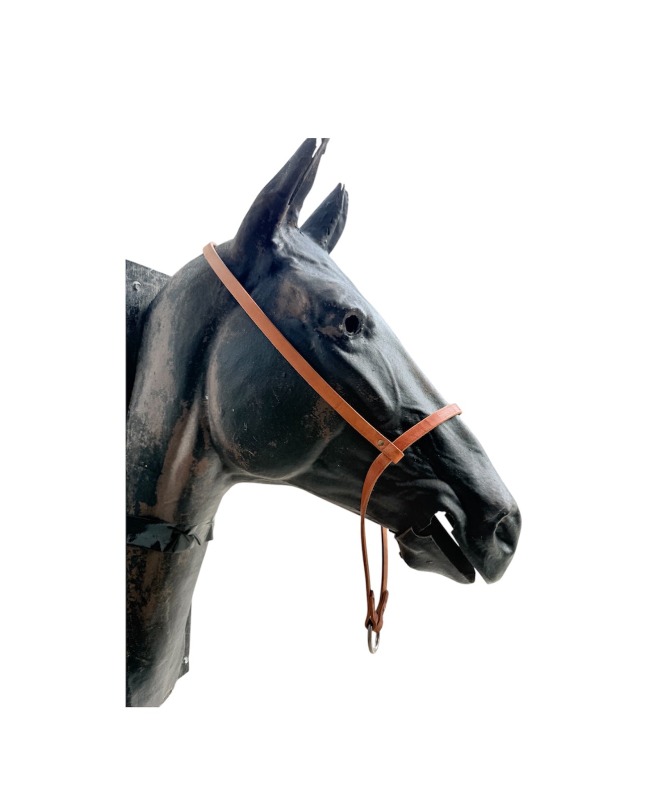 T5324 - Browband Tie Down – Handmade Harness Leather | Australian Made - Rawhide Western Wear 