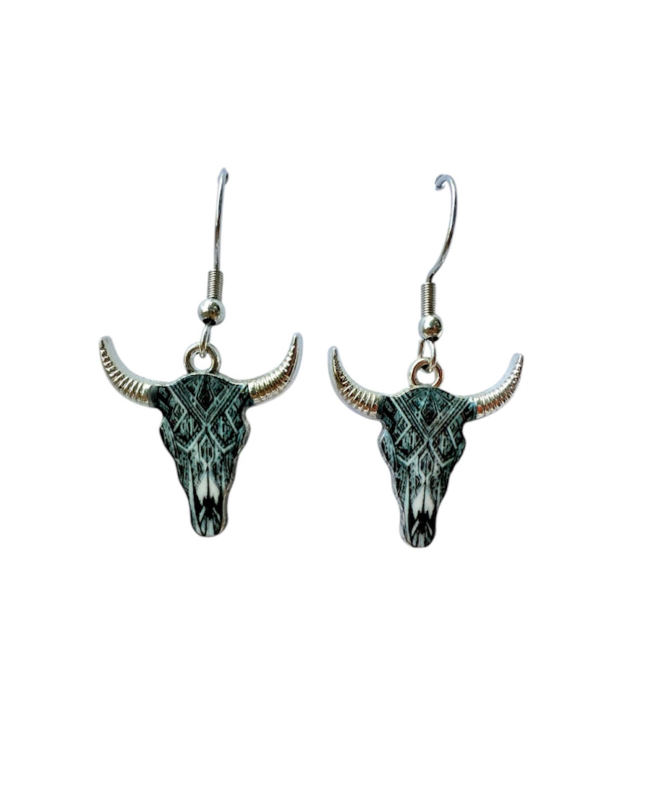 J7027B - Steer Head Earrings
