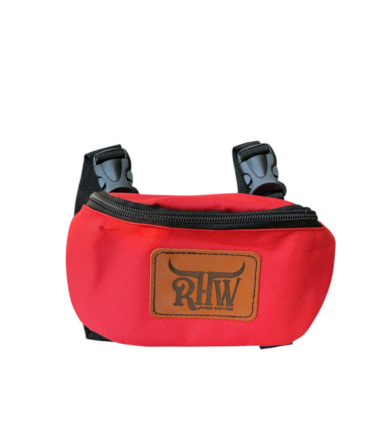 T5528R - Red Rawhide Western Insulated Nylon Saddle Pouch