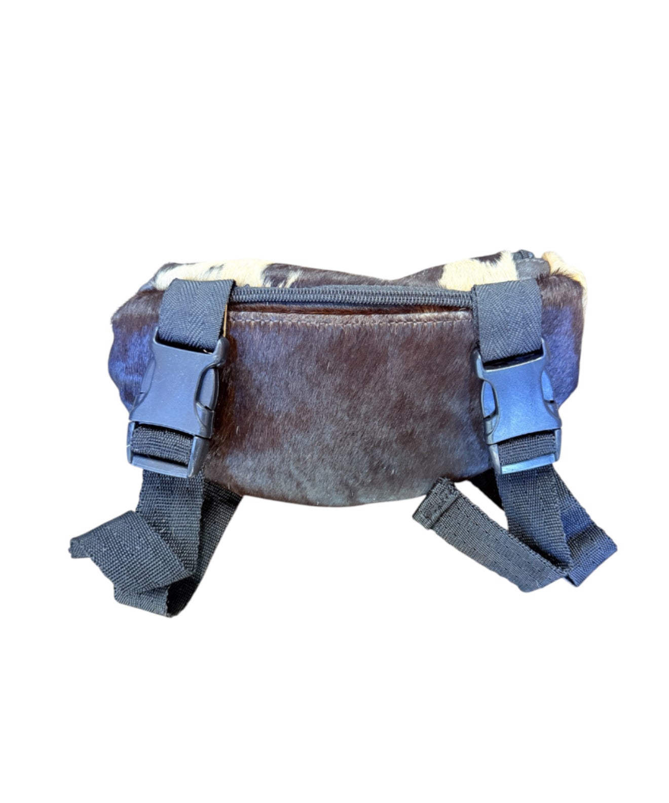 178187C - Hair on Cowhide Saddle Pouch