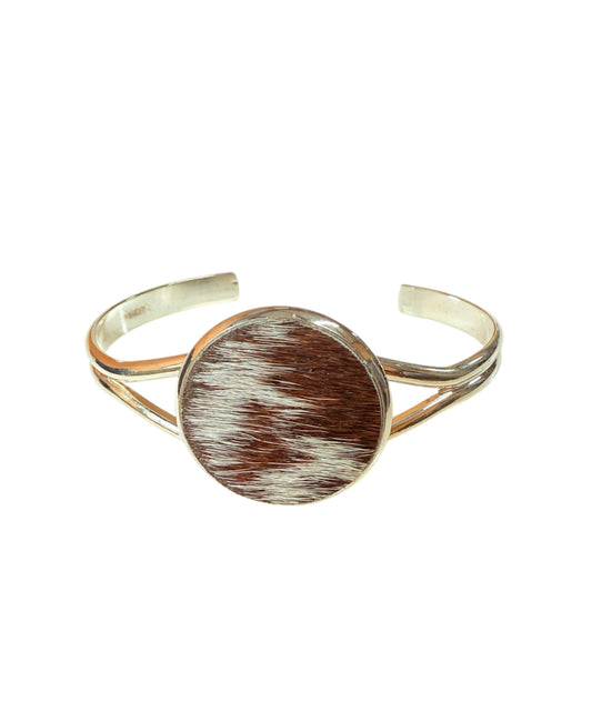 J6859R - 3/4 Bangle w Cowhide Bezel