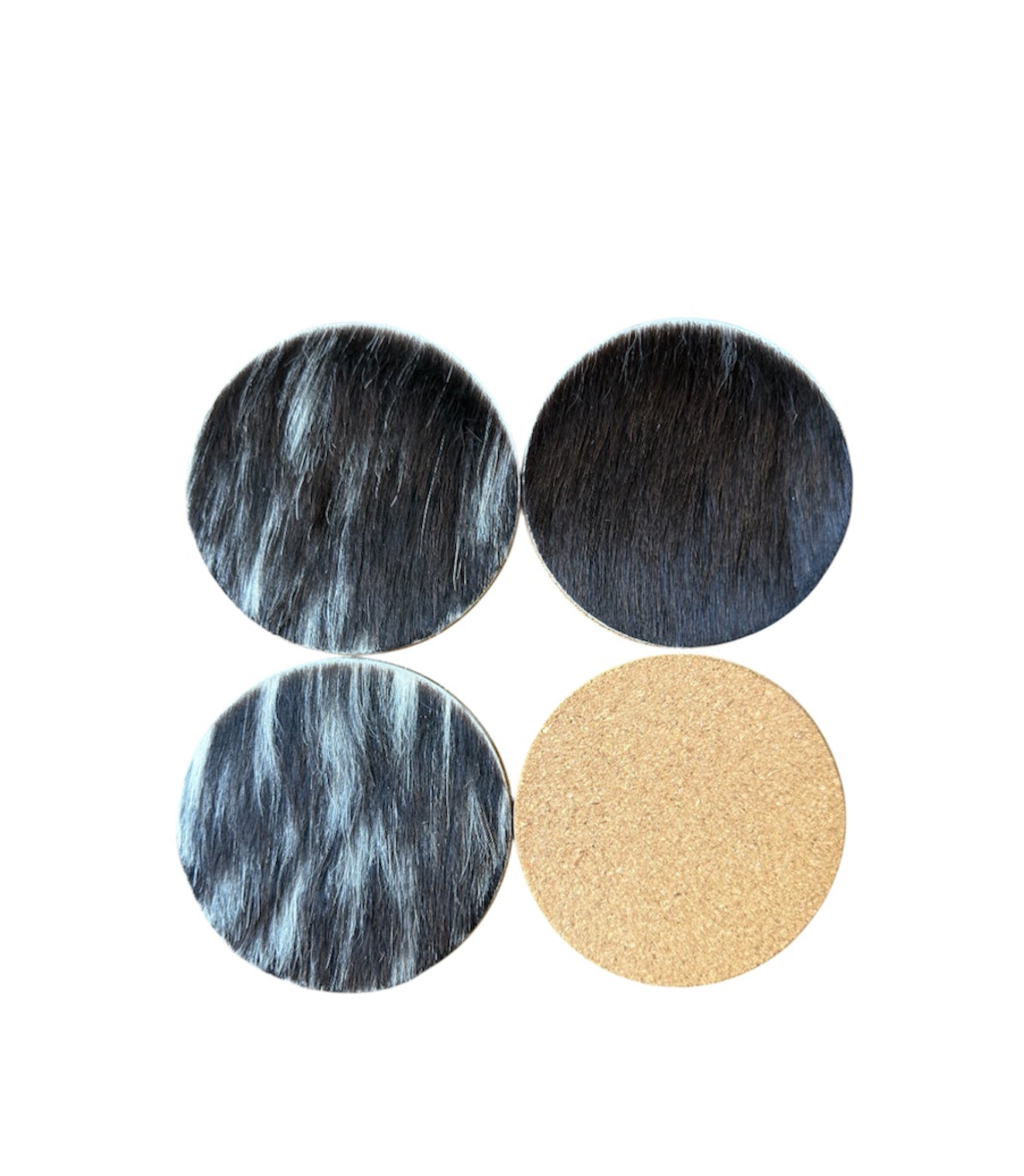 A8389- 100% Cowhide Coasters