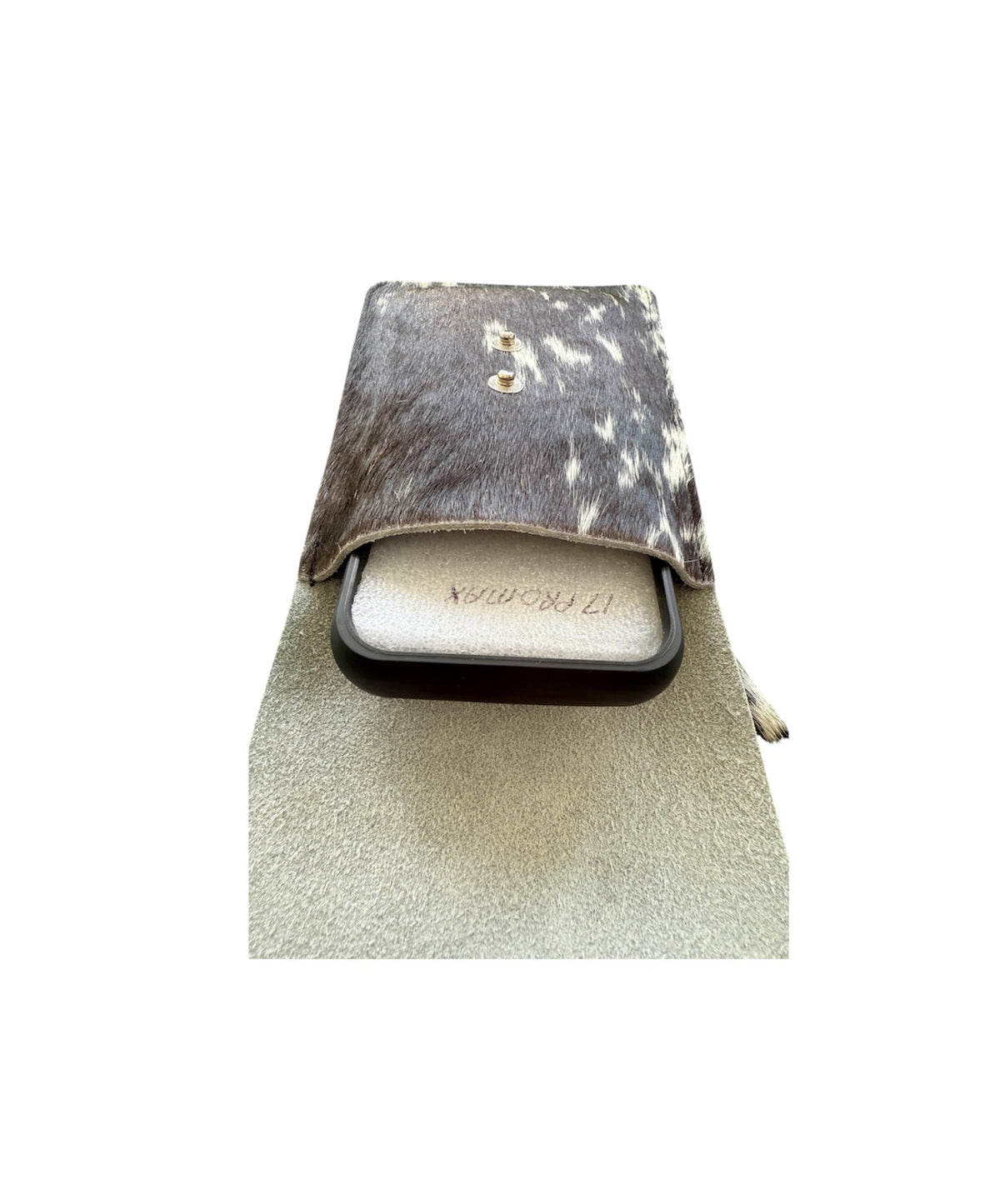 A8673 - 3 in 1 Phone Pouch Cowhide - Rawhide Western Wear 