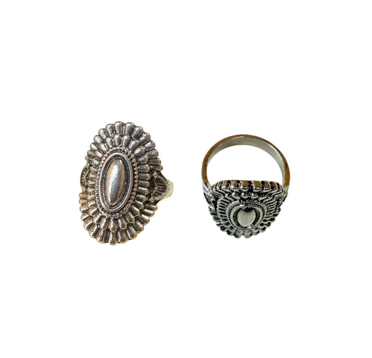 J6726 - Concho Style Western Design Ring