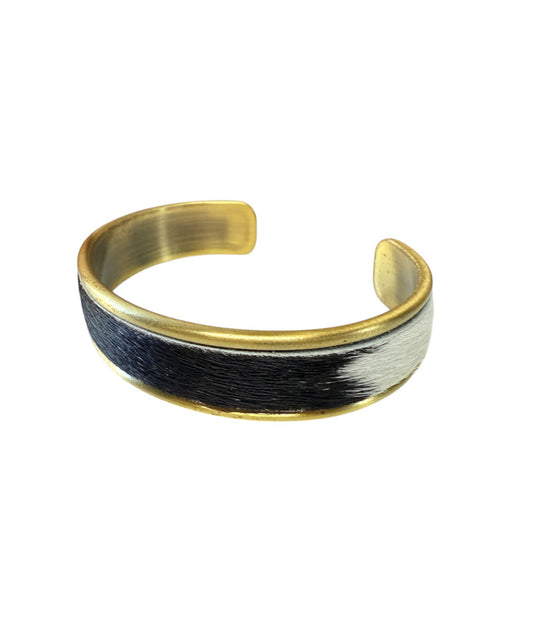 J6868R - 3/4 Bangle w Cowhide Leather Bezel - Rawhide Western Wear 