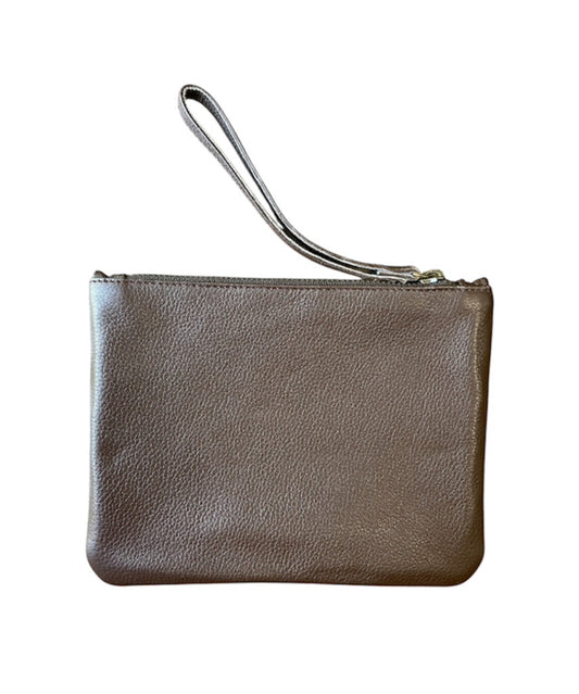 A8833 - Leather Clutch w Wrist Strap
