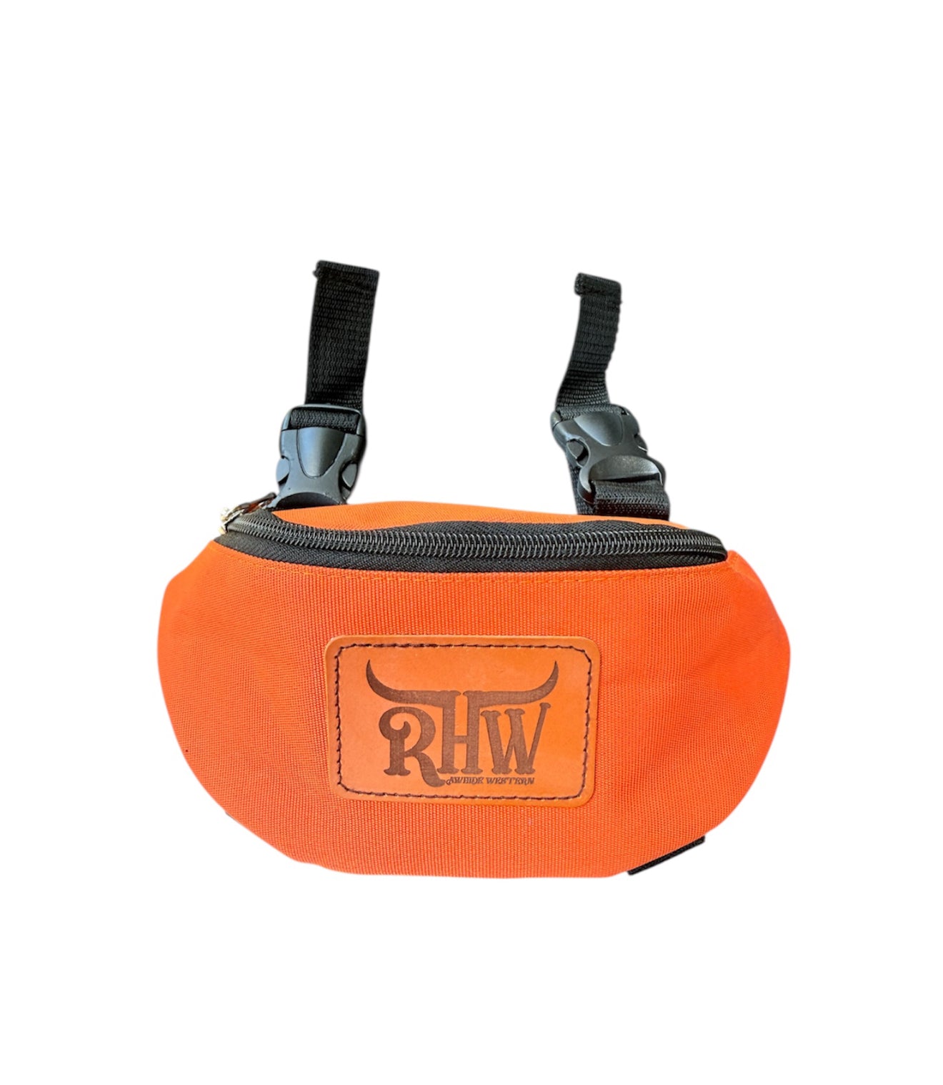 T5528O  - Orange Nylon Saddle Pouch
