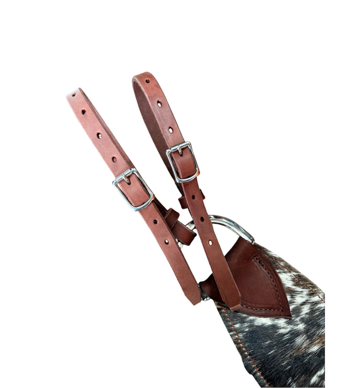 T5572 - 100% Hair on Hide & Leather Trippin Collar Breastplate