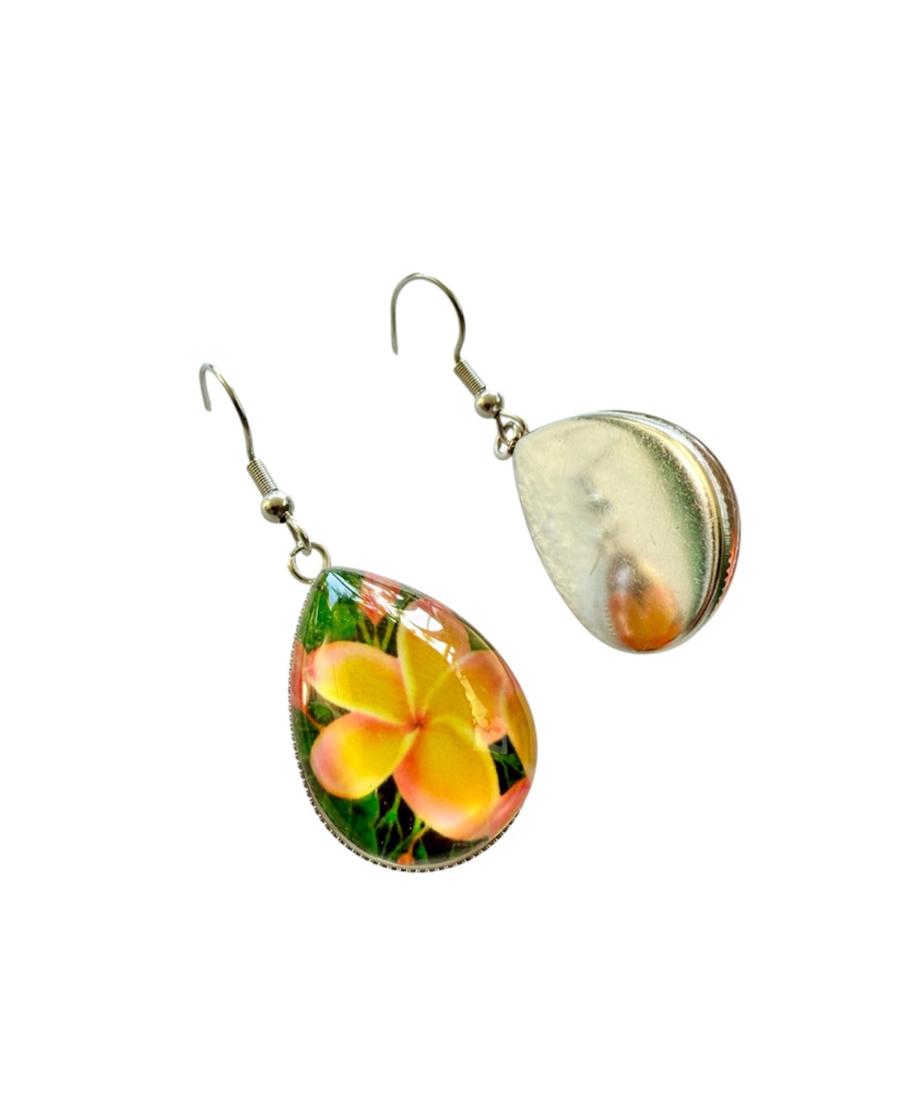 J7025A - Stainless Steel Dangle Earrings