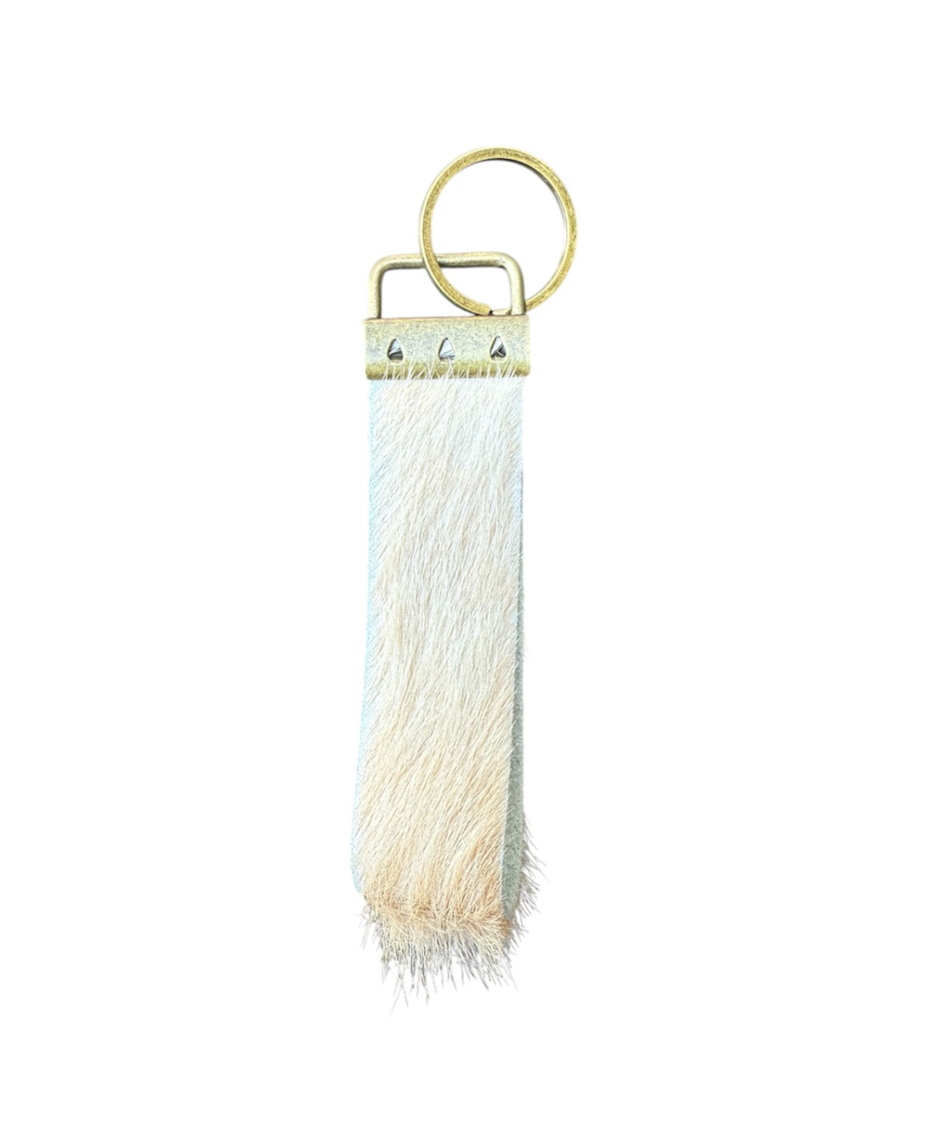 A8693 - Small Cowhide Wrist Strap Keychain