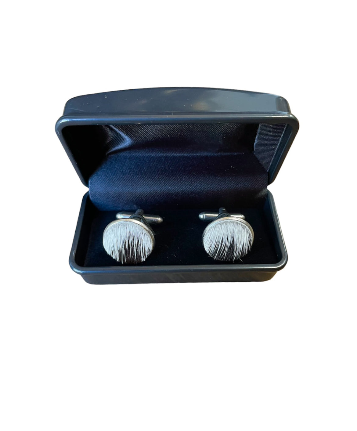A8784  - 100% Hair On Hide Cufflinks