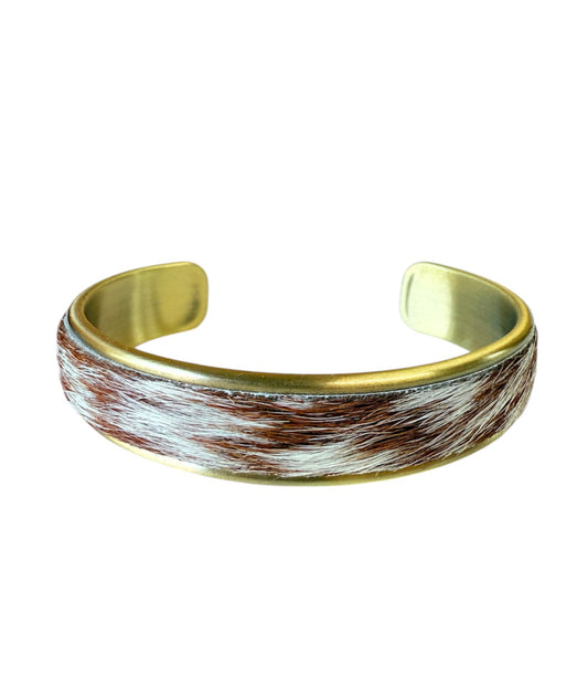 J6871R - 3/4 Bangle w Cowhide Bezel - Rawhide Western Wear 