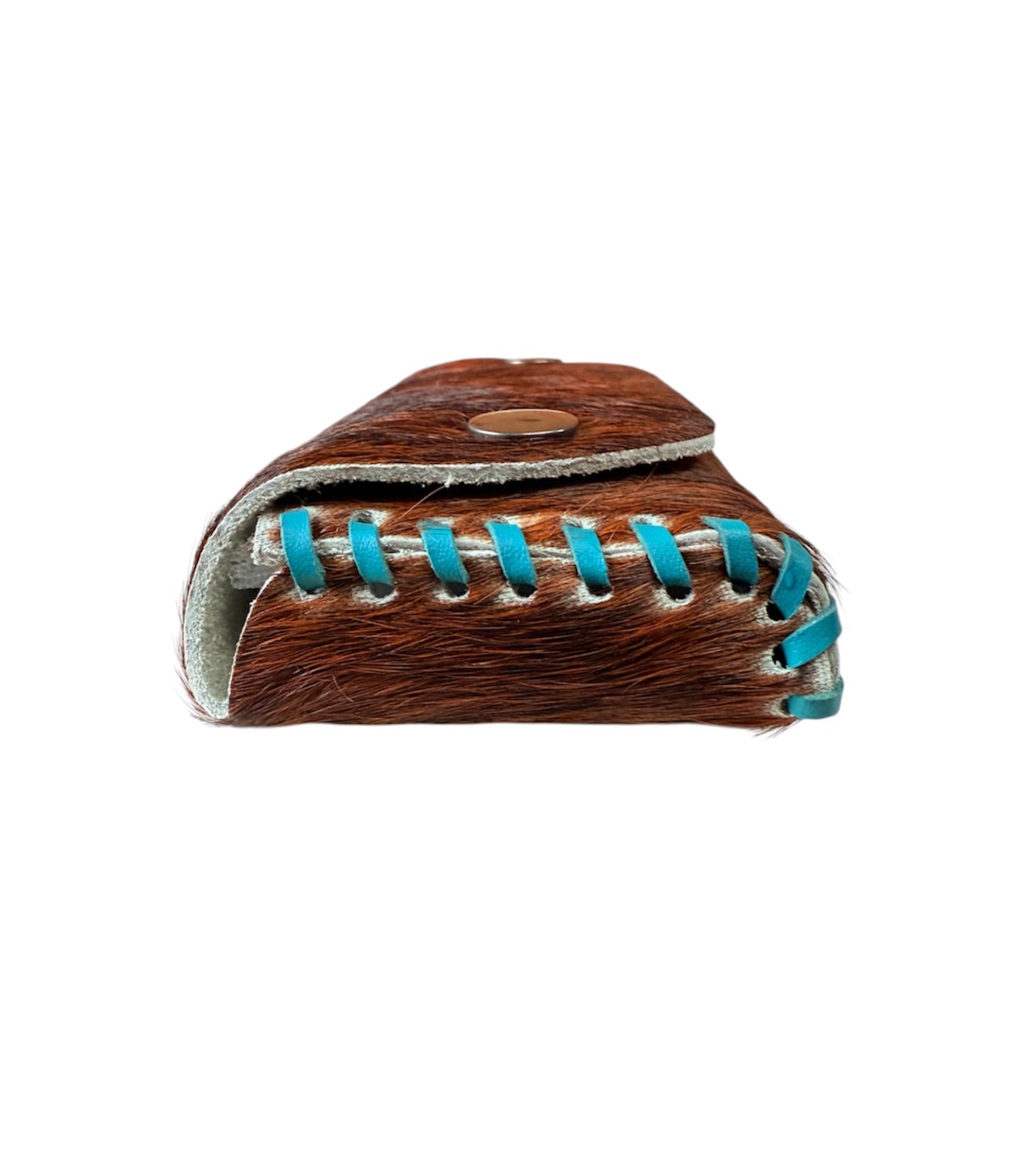A8650 - Hair-On Cowhide Leather Tobacco Pouch