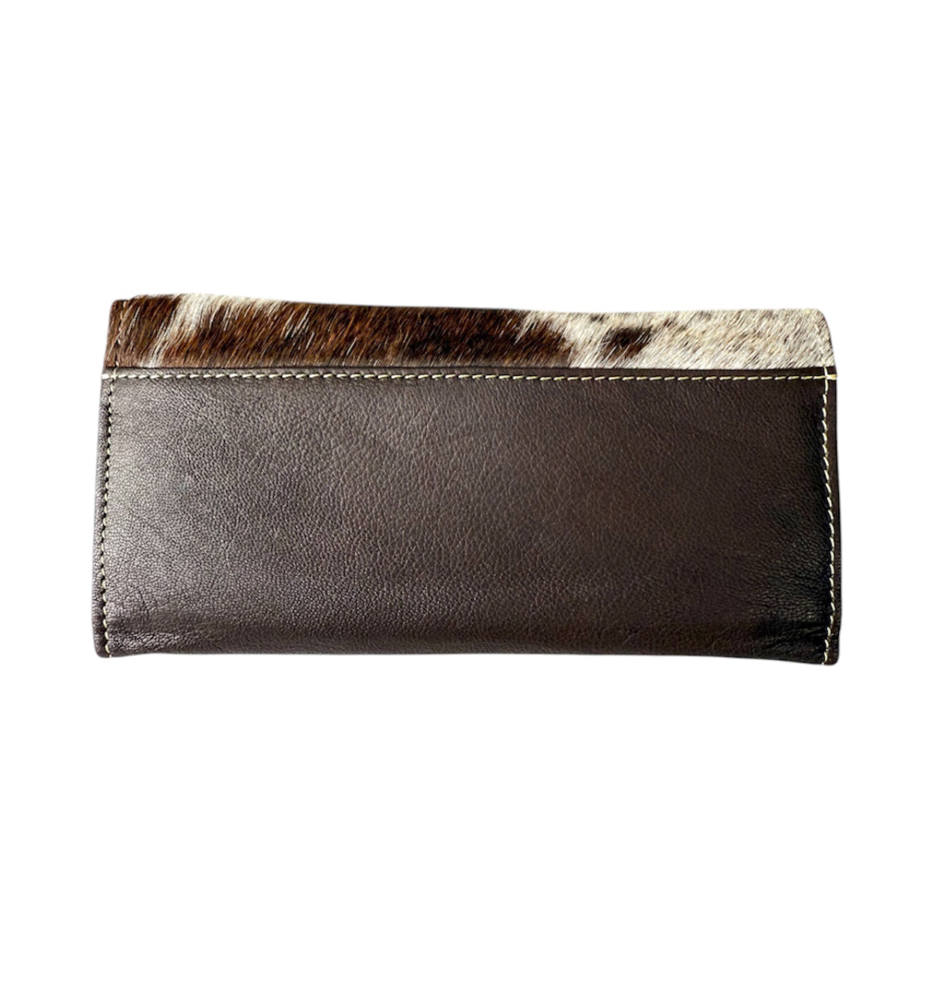 AW23 - Tooled Hair-On-Hide Wallet