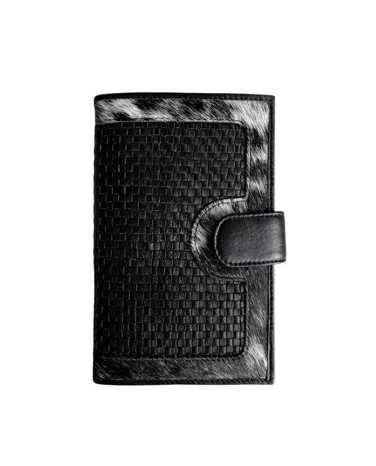 A99 - Ladies Woven Cowhide Wallet