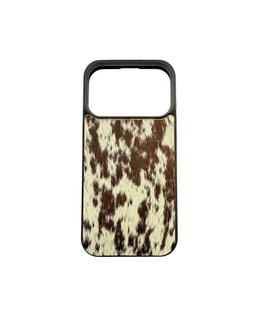 A8958 - IPhone 17 Pro Tooled Leather w Rubber Case