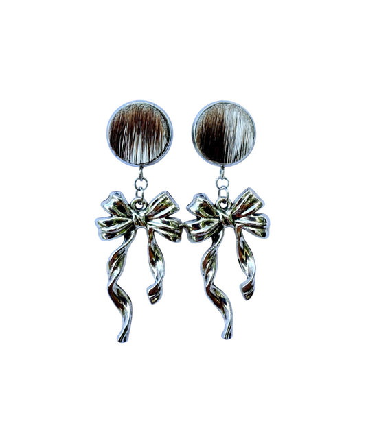 J6668E - 100% Hair on Hide Earrings