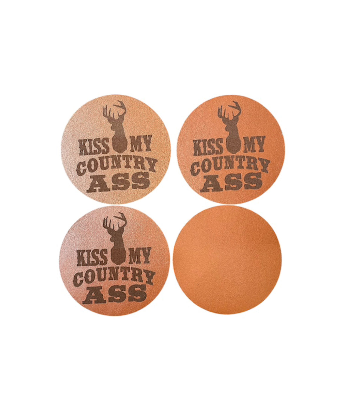 A8499 - Kiss My Country Ass Costers Set 4