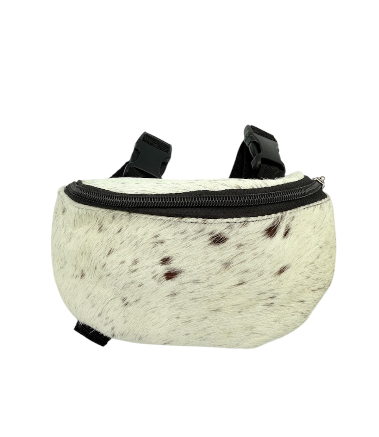 178187D - Hair on Cowhide Saddle Pouch