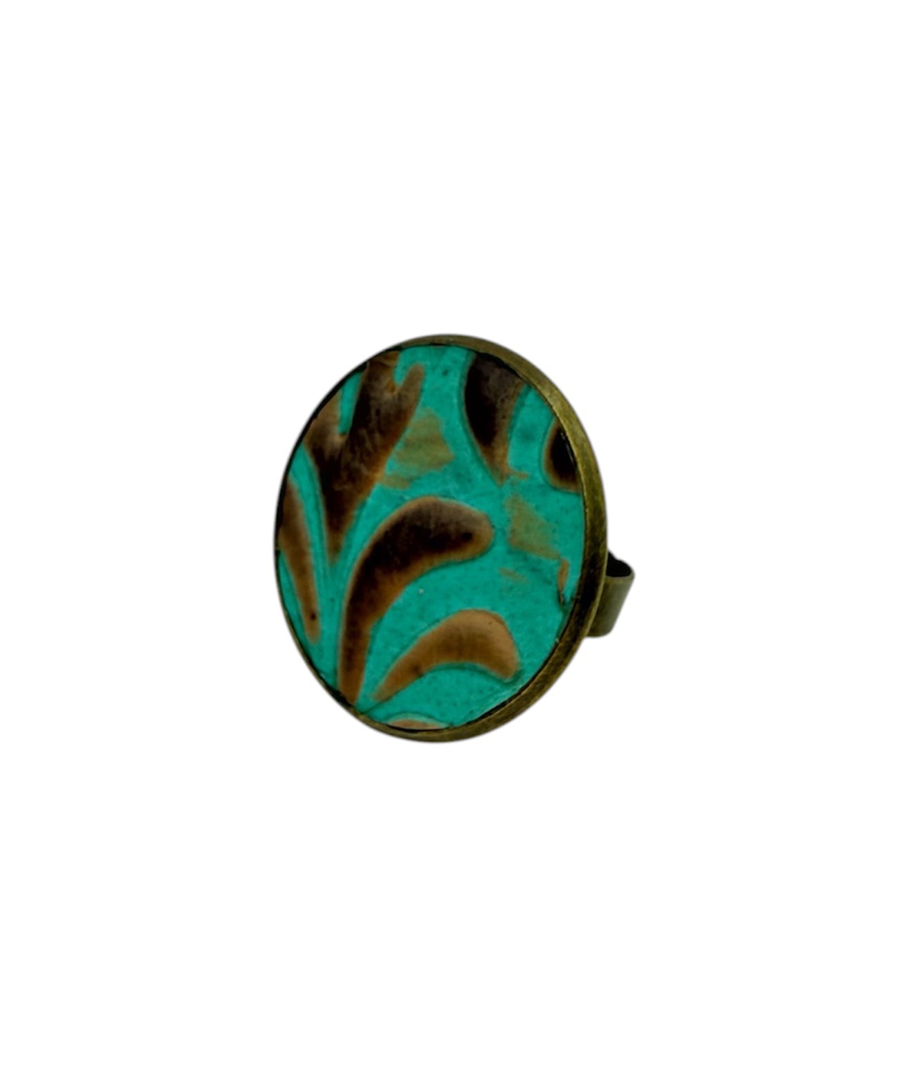 J6475A - Western Real Leather Ring - Rawhide Western Wear 