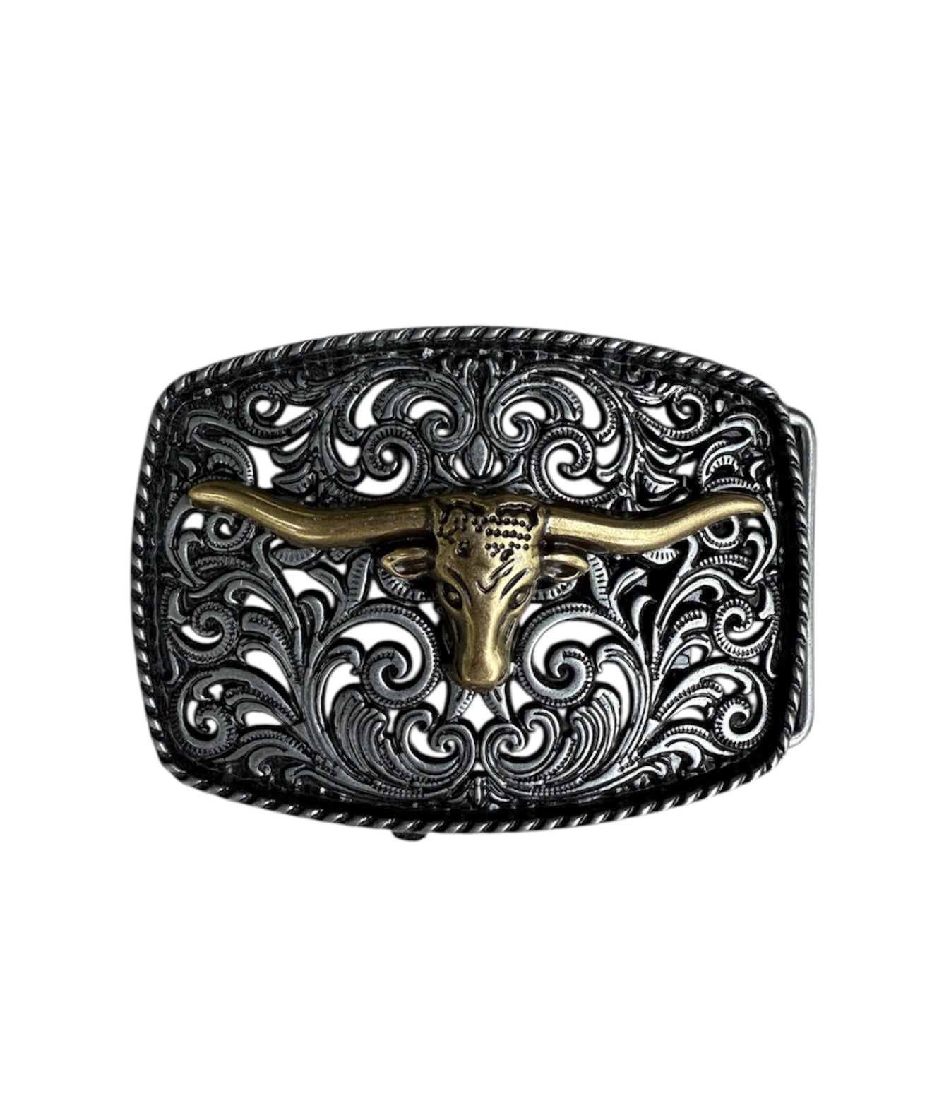 A8826 - Ornate Western Skull Buckle - Rawhide Western Wear 
