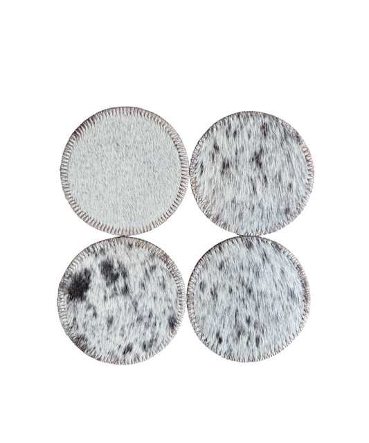 A8389- 100% Cowhide Coasters - Rawhide Western Wear 